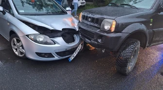 Wieczór pełen kolizji w Piotrkowie. Trzy zdarzenia niemal w tym samym czasie