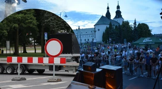 Scena na Dni Piotrkowa rośnie w oczach. pl. Kościuszki zablokowany