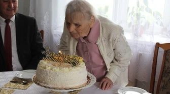 Pani Maria, mieszkanka Grabicy świętowała swoje setne urodziny