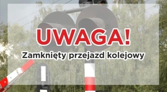 Zamknięcie przejazdu kolejowego w Jarostach – utrudnienia w dniach 23–25 czerwca