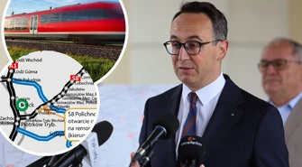 Inwestycje drogowe i kolejowe w regionie. Briefing z udziałem ministra Klimczaka na dworcu w Piotrkowie. Łącznie przeznaczono ponad 440 mln zł! 