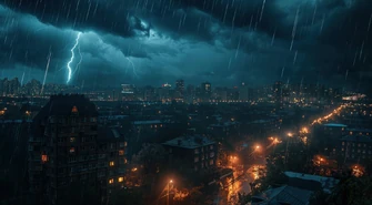 Niż genueński nad  Polską i  2 stopień zagrożenia w naszym regionie