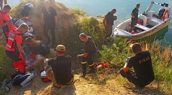 24-latek skoczył do wody i zginął. Tragiczny finał niedzielnego popołudnia na Sulejowskich Wapiennikach