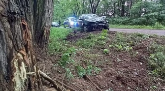 Opel Astra uderzył w drzewo w Daniszewicach. 20-latka straciła panowanie nad pojazdem