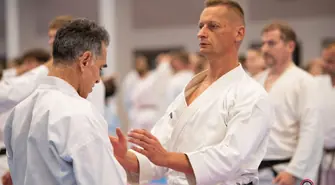 Piotrkowianin z 5 dan. Spotkanie 250 karateków koło Przedborza