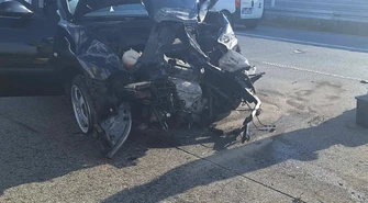 Kolejne zdarzenia na drogach naszego regionu. Dwie kolizje na A1 w gminie Moszczenica