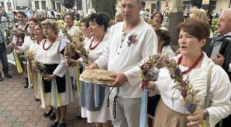 Święto plonów w Wolborzu 2025 – relacja z dożynek gminnych i parafialnych