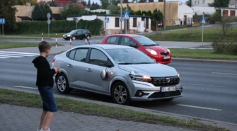 Groźne potrącenie  Al. Piłsudskiego w Piotrkowie