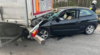 Groźny wypadek i kolizja na S8. Jedna osoba w szpitalu