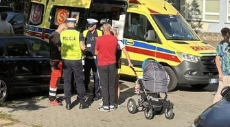 9-letni rowerzysta potrącony przy szkole na ul. Broniewskiego
