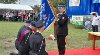 100-lecie OSP Gościmowice Drugie. Strażacy otrzymali sztandar i odznaczenia