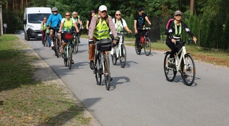 Kolejna wycieczka rowerowa z OSiRem, tym razem już w jesiennej scenerii 