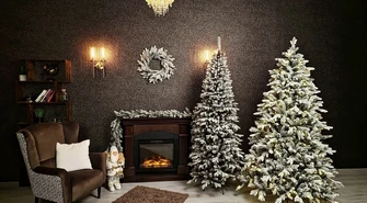 Przestronna hala czy przytulne mieszkanie? Choinka na każdy metraż