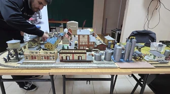 Warsztaty tworzenia miniatur odbyły się w sobotnie popołudnie w ZSP nr 4 w Piotrkowie Trybunalskim 