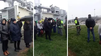 Przedstawiciele gminy, sołtysi i radni sprawdzali jak działa biogazownia