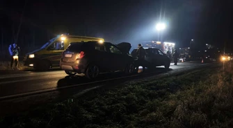 Poważny wypadek na DK12 w Korytnicy. Droga była całkowicie zablokowana