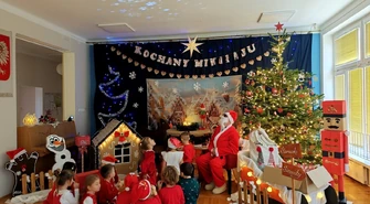 Wizyta Świętego Mikołaja w Przedszkolu Samorządowym nr 20 w Piotrkowie