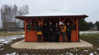 Nowa altana w Niewierszynie. Miejsce integracji lokalnej społeczności