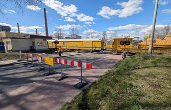 Zamknięcie przejazdu na ul. Rolniczej w Piotrkowie
