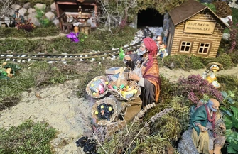 Kolejarze z Piotrkowa od ćwierć wieku budują ruchomą szopkę