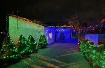 Zachwycająco przystrojone domy ogrody i nie tylko. Świąteczne dekoracje mieszkańców Piotrkowa i regionu