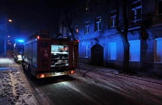 Petarda spowodowała pożar w Piotrkowie