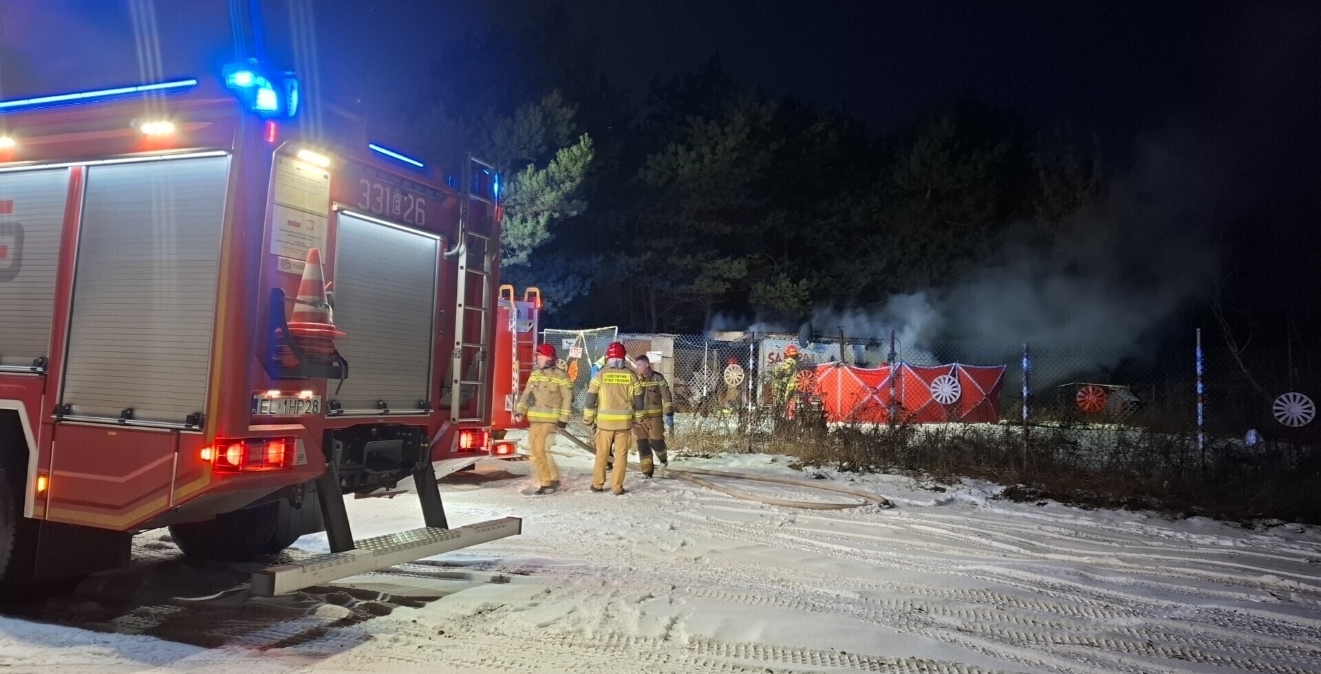 Tragiczny pożar w Piotrkowie. Nie żyje człowiek