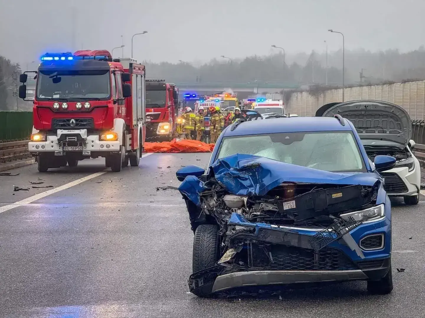 Podsumowanie 2025 roku. Ile było wypadków i kolizji na drogach województwa łódzkiego