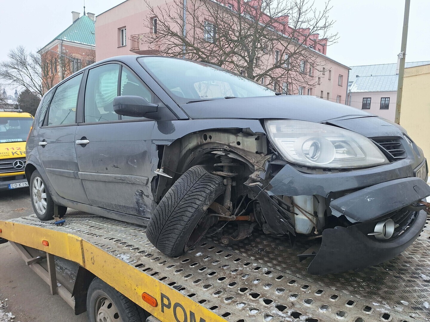 Kolizja na skrzyżowaniu Zamkowej i Jerozolimskiej. Duże utrudnienia w centrum