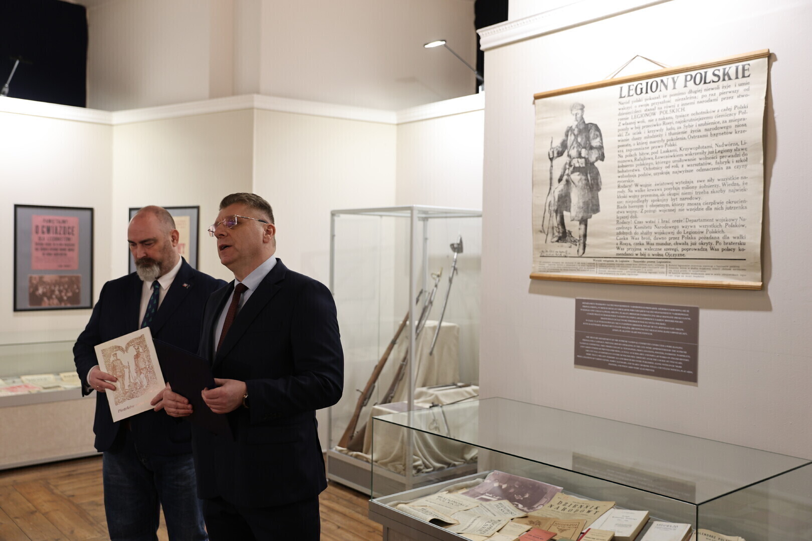 Wernisaż wystawy Piotrków serce Legionów