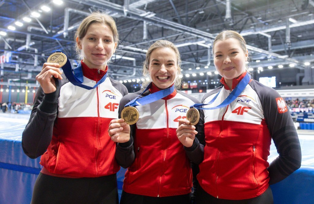 Łyżwiarstwo szybkie. Dziesięć medali Polaków dominacja tomaszowianina