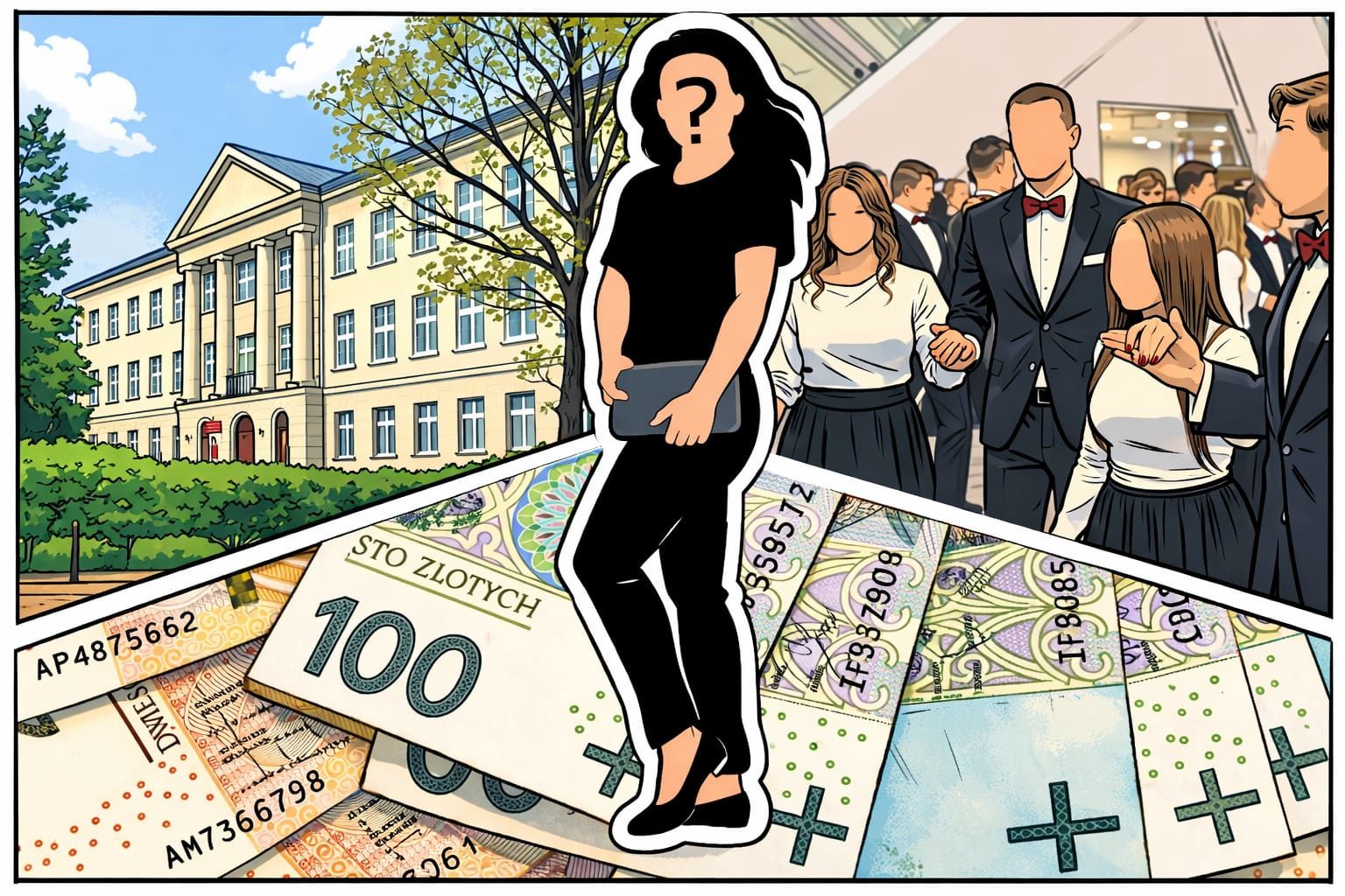 Zbierała pieniądze na studniówkę i zniknęła. Matka uczennicy przywłaszczyła 14 tysięcy złotych