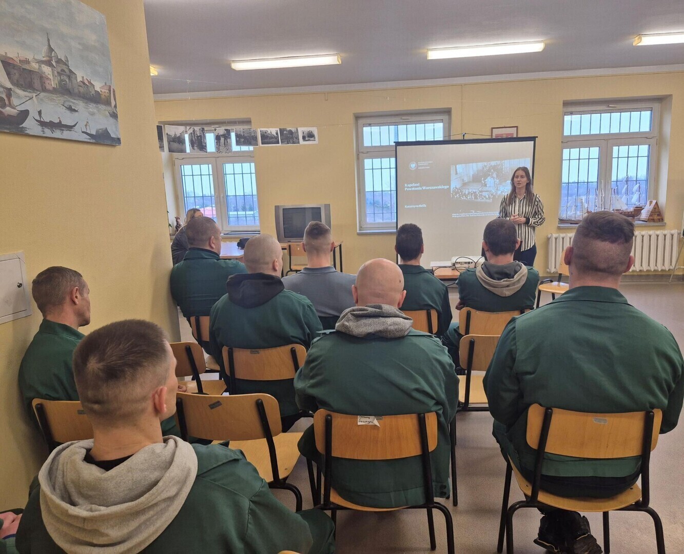Osadzeni z Aresztu Śledczego wysłuchali wykładu o kapelanach Powstania Warszawskiego