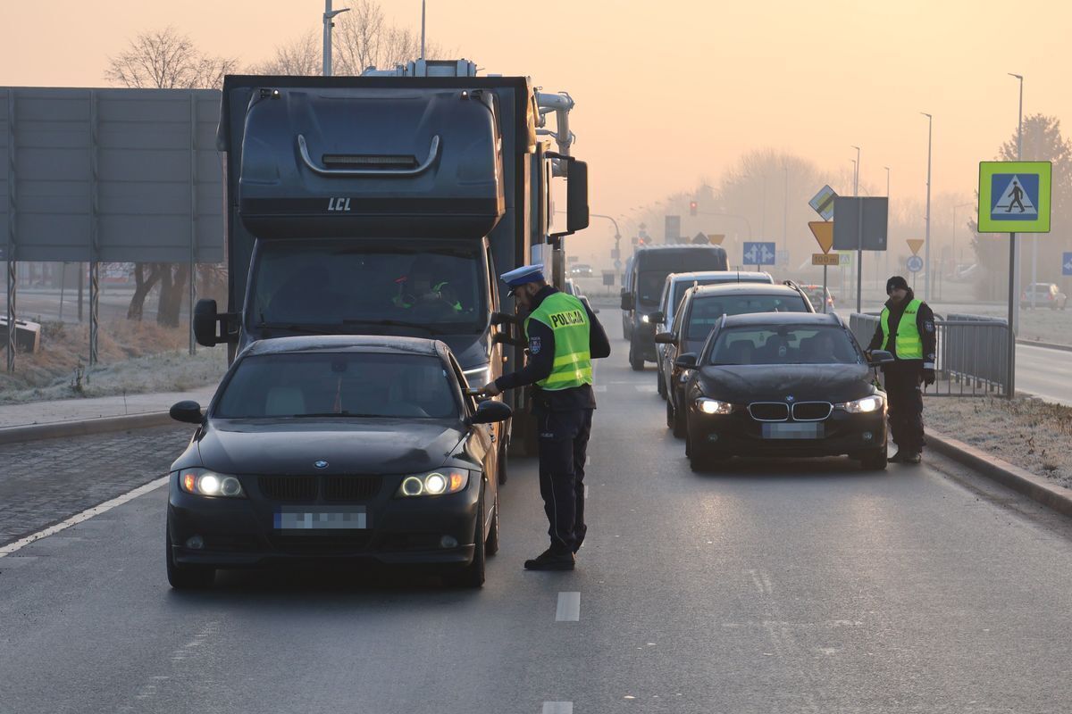 Przebadali 12 tysięcy kierowców na Autostradzie A1. Poniedziałkowa akcja Komendy Wojewódzkiej Policji