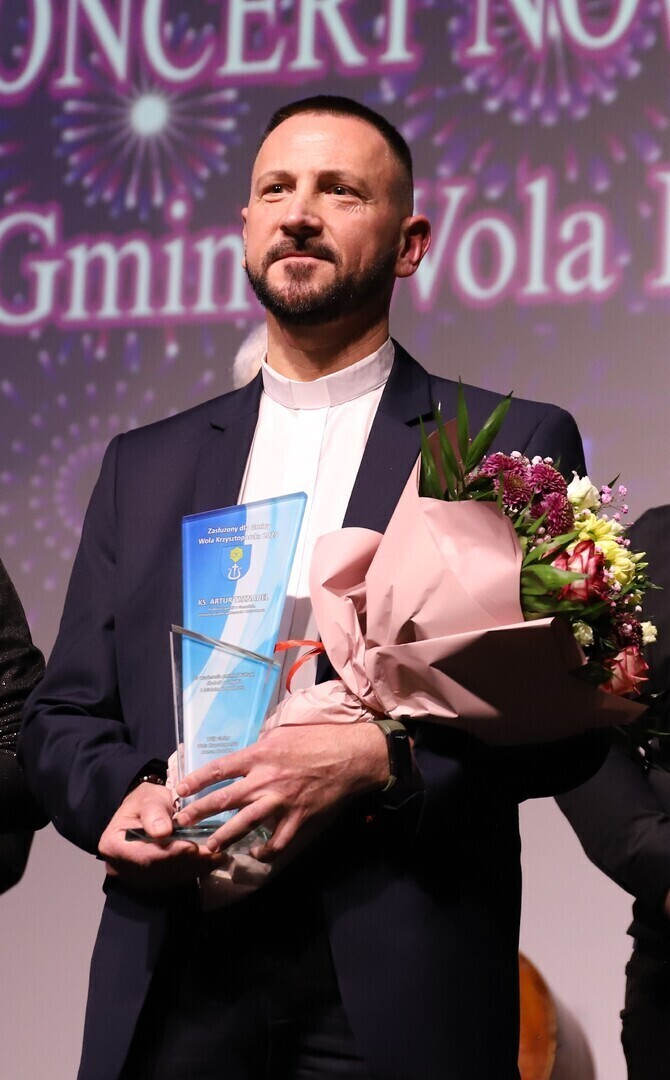 Zasłużeni dla Gminy Wola Krzysztoporska 2025 uhonorowani podczas Koncertu Noworocznego