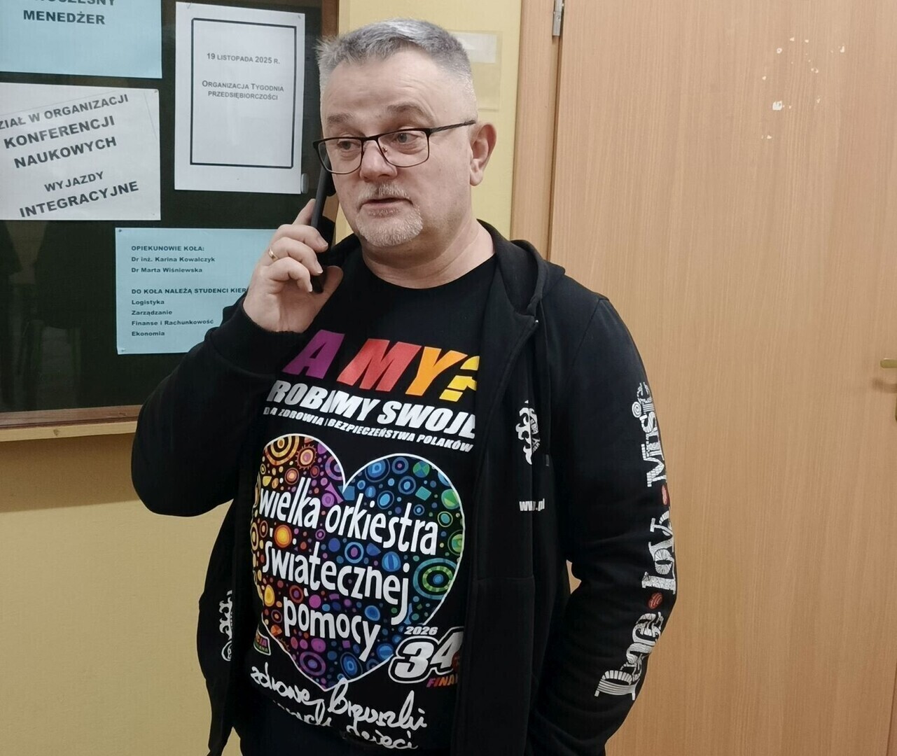 Jeden ze sztabów WOŚP w Piotrkowie już prawie gotowy do akcji