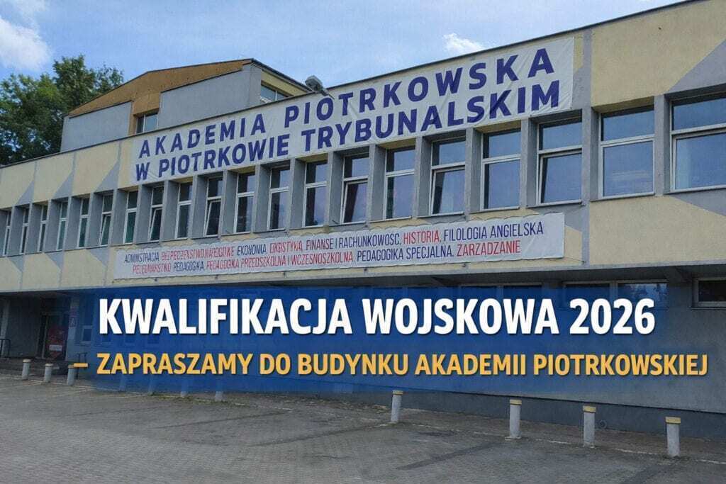 Kwalifikacja wojskowa 2026. Ważne informacje dla mieszkańców powiatu piotrkowskiego