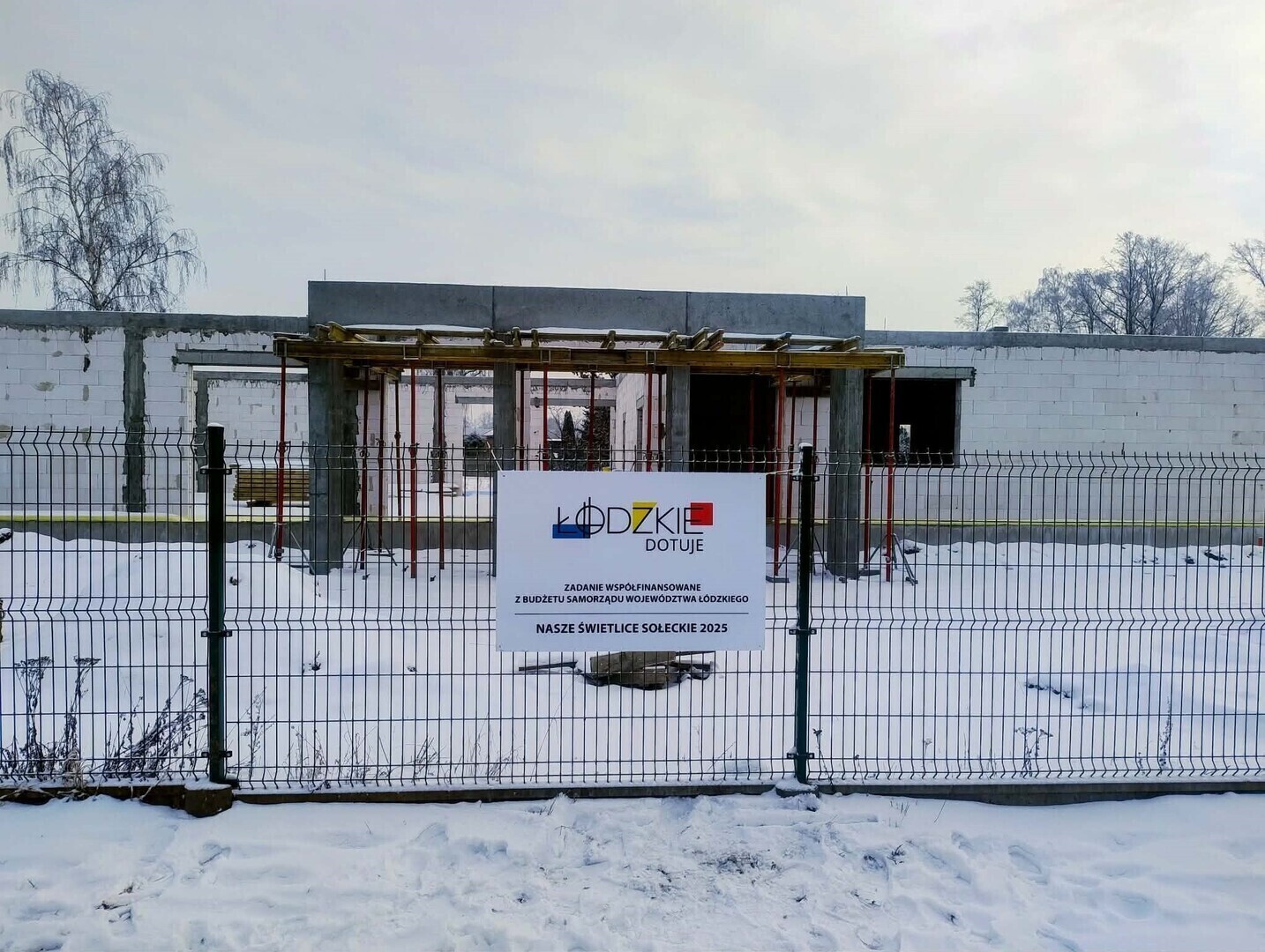 Zakończono I etap budowy Świetlicy Wiejskiej w Twardosławicach