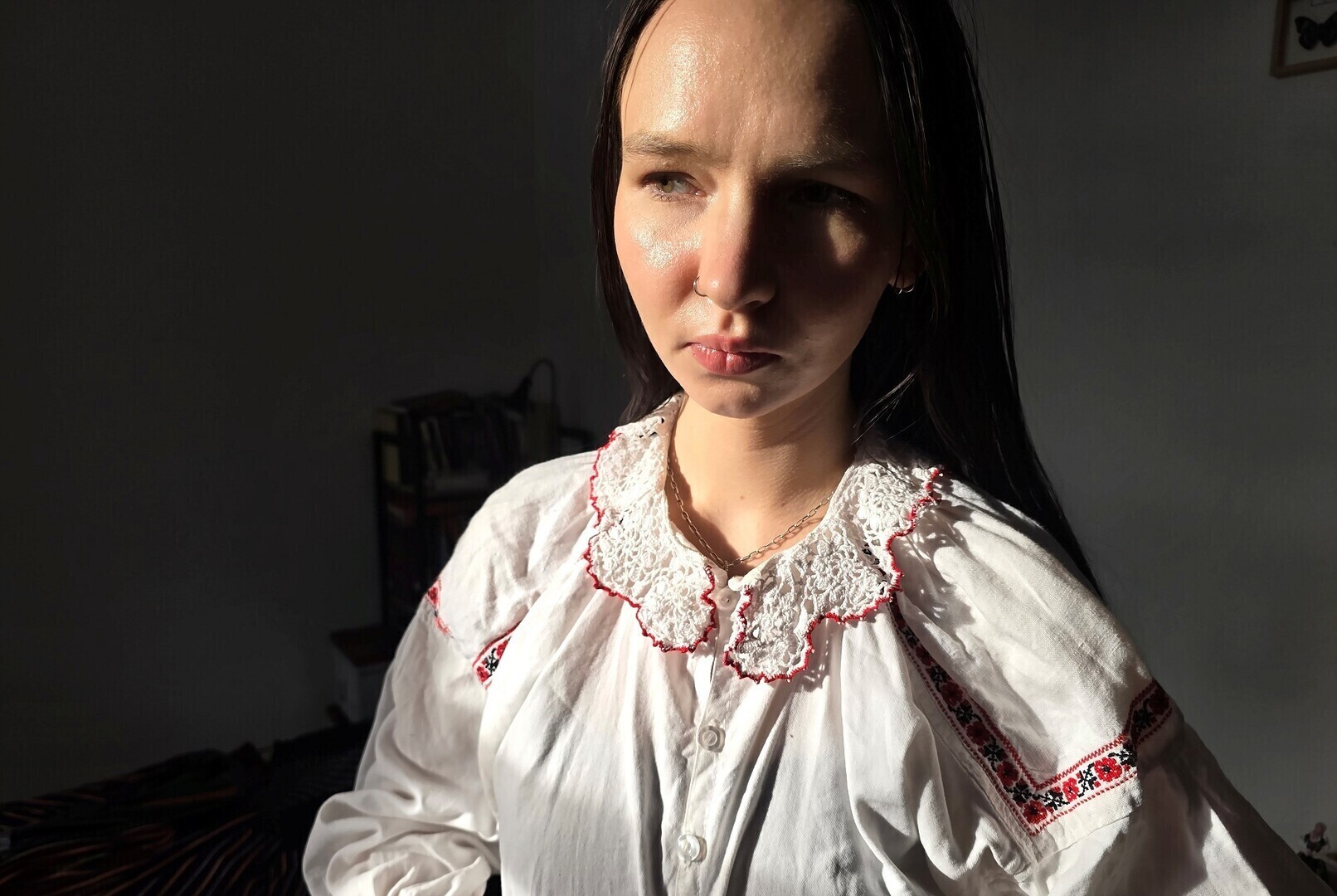 Piotrkowianka sama szyje i haftuje stroje ludowe