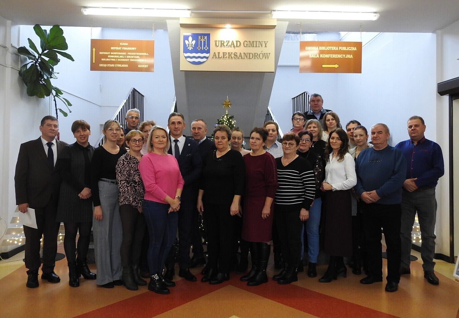 Spotkanie z sołtysami gminy Aleksandrów