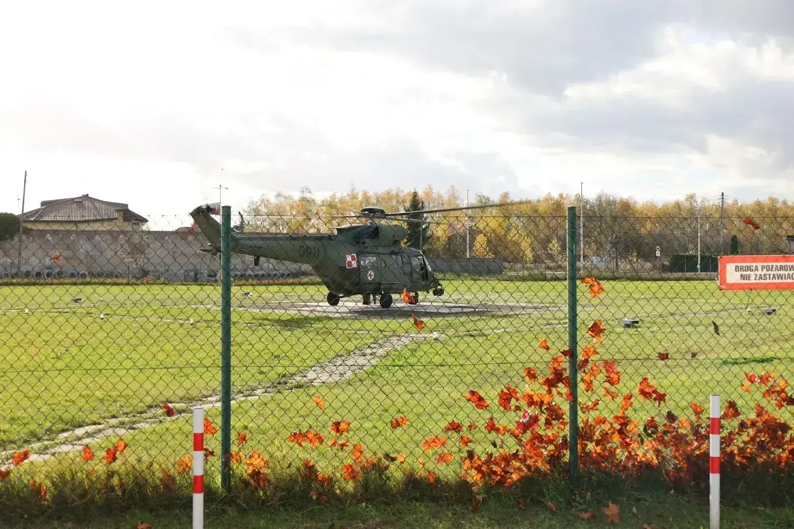 Prawie milion na modernizację lądowiska przy szpitalu w Piotrkowie