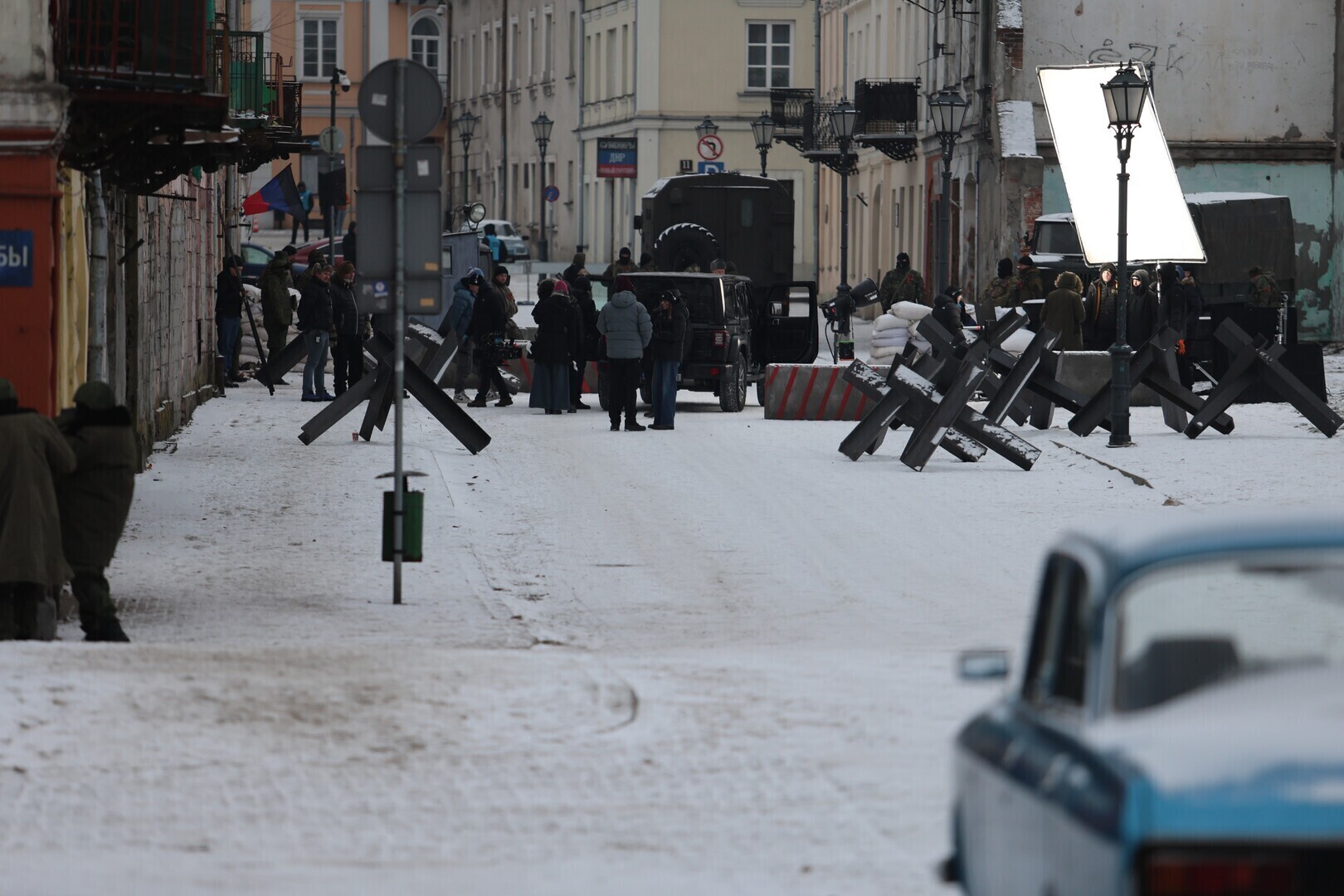 W Piotrkowie kręcą drugi sezon Przesmyku Tak powstaje serialowy hit