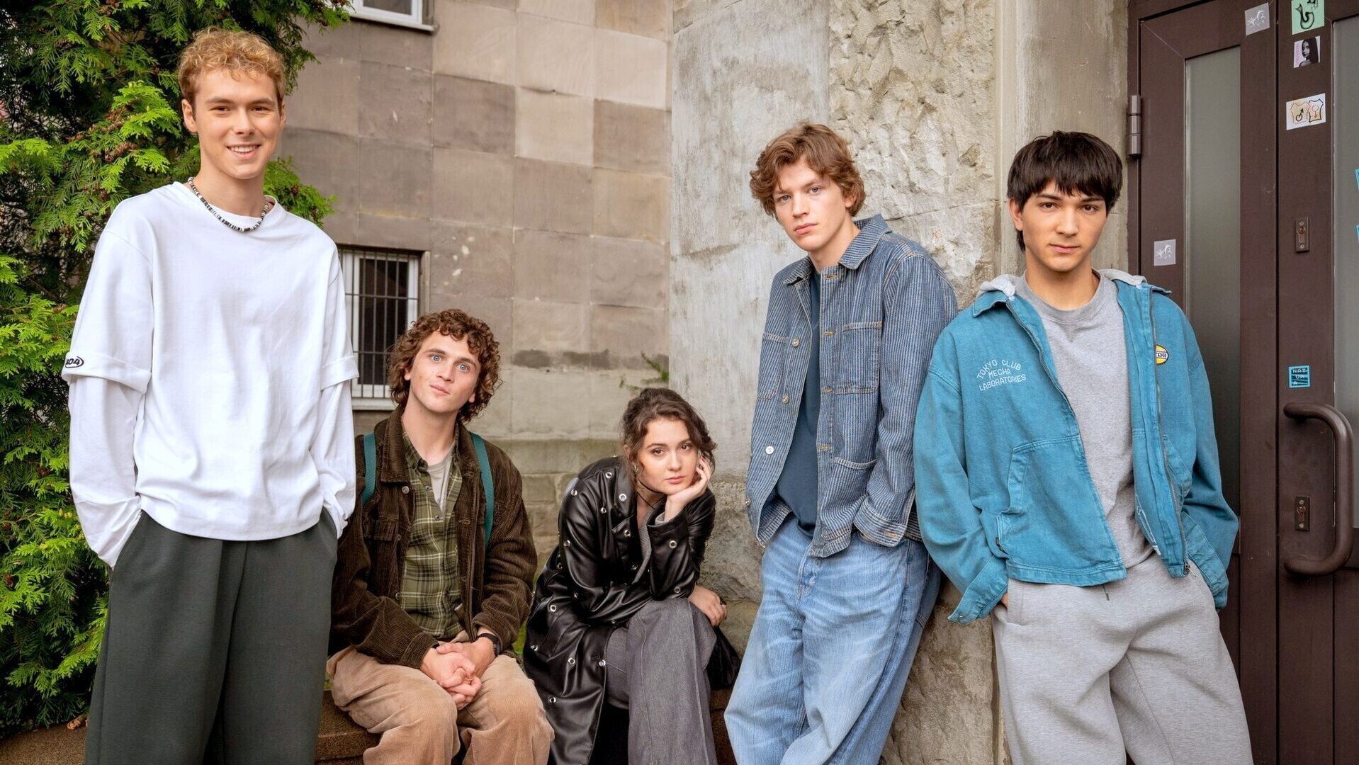 Od lewej Igor Pawłowski Karol Rot Wiktoria Koprowska Hugo Tarres i Krystian Embradora