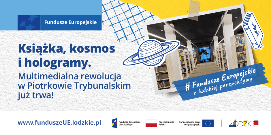 Książka kosmos i hologramy. Multimedialna rewolucja w Piotrkowie Trybunalskim już trwa
