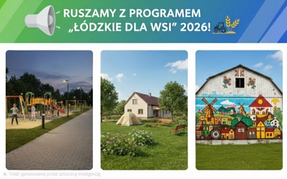 UG Łęki Szlacheckie Ruszamy z programem Łódzkie dla wsi 2026
