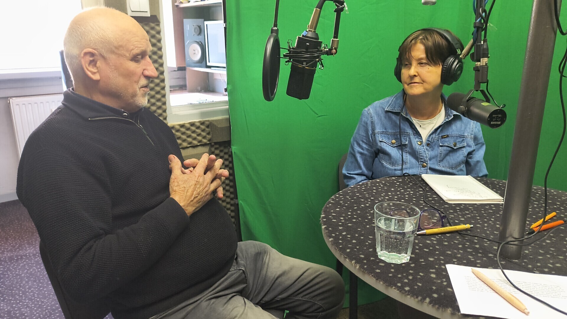 Pierwowzór postaci Leszka Góreckiego z Daleko od szosy z wizytą w regionie