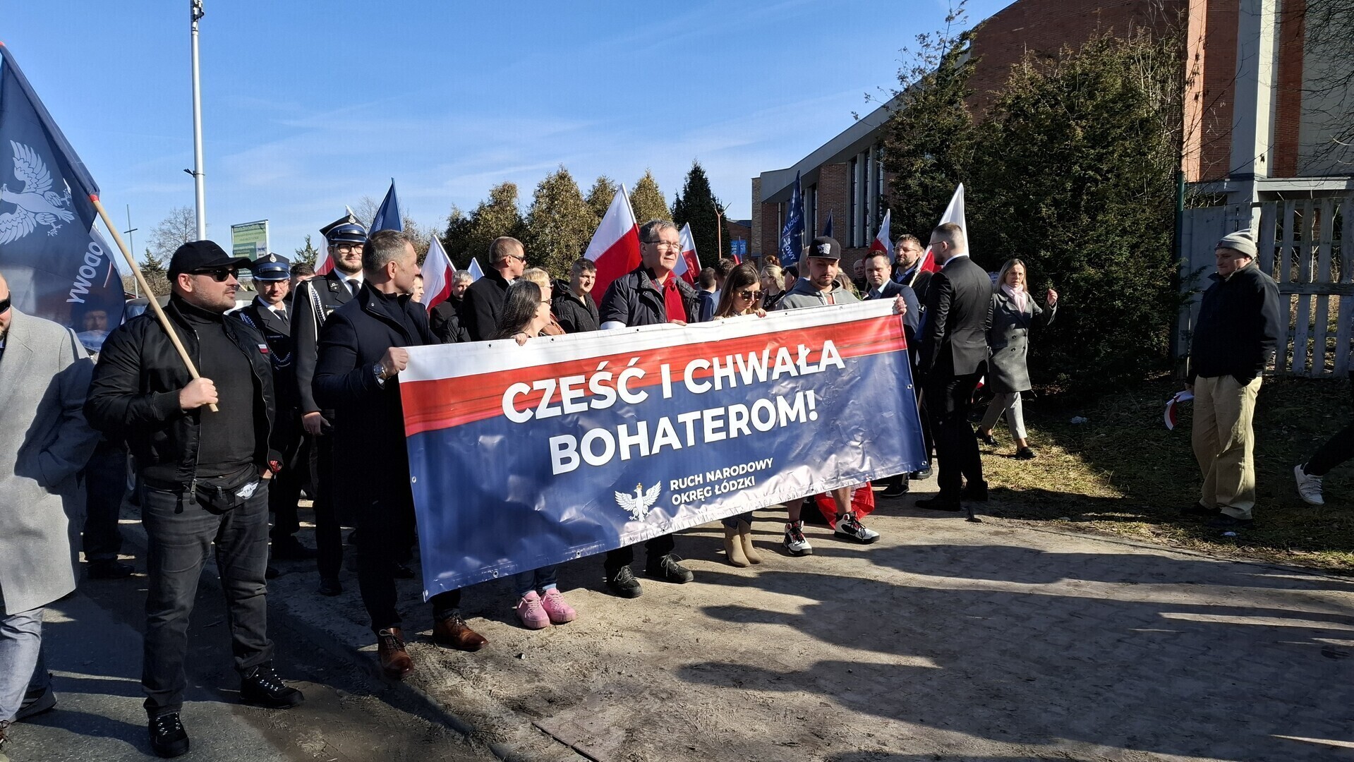 Marsz pamięci Żołnierzy Wyklętych w Piotrkowie Trybunalskim. Hołd dla niezłomnych uroczystości 1. marca