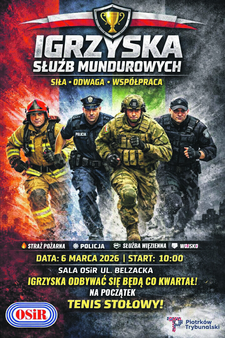 Igrzyska służb mundurowych startują