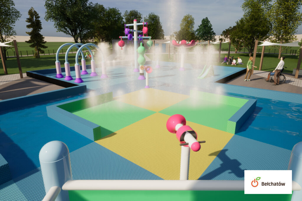 Powstanie wodny plac zabaw dla najmłodszych Bełchatowian