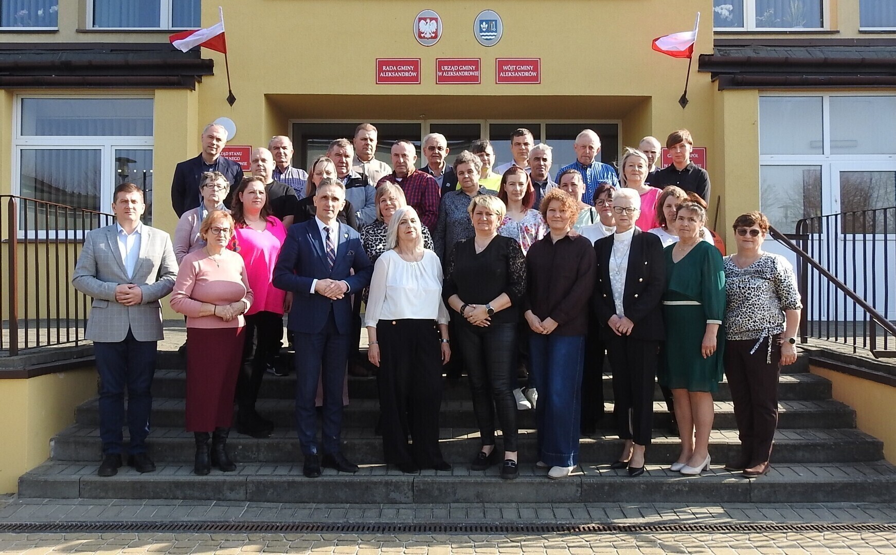 Uroczyste spotkanie z okazji Dnia Sołtysa w gminie Aleksandrów. Podziękowania za zaangażowanie i pracę na rzecz mieszkańców